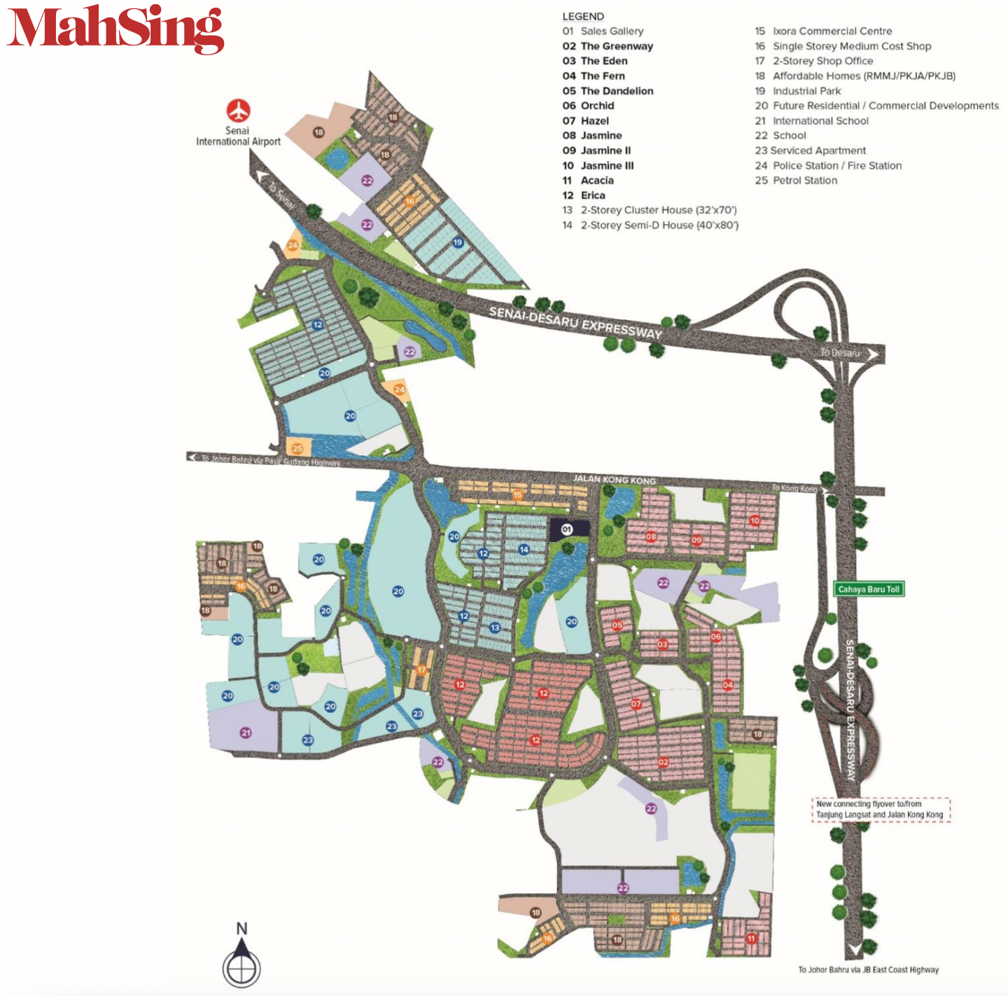 Mah Sing Meridin East Township Master Plan