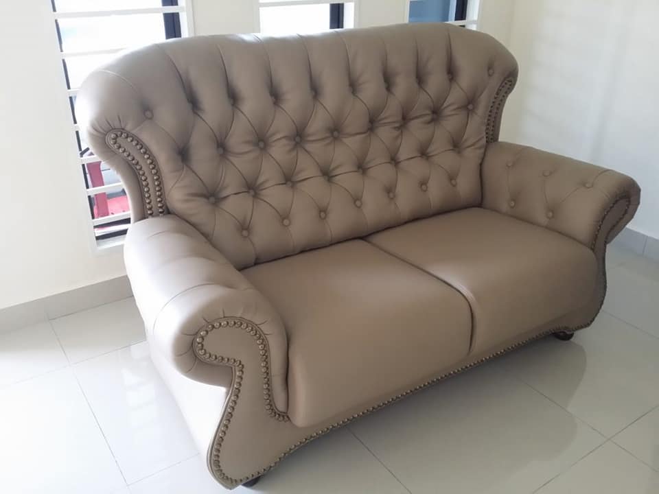 Sofa After Reupholstery