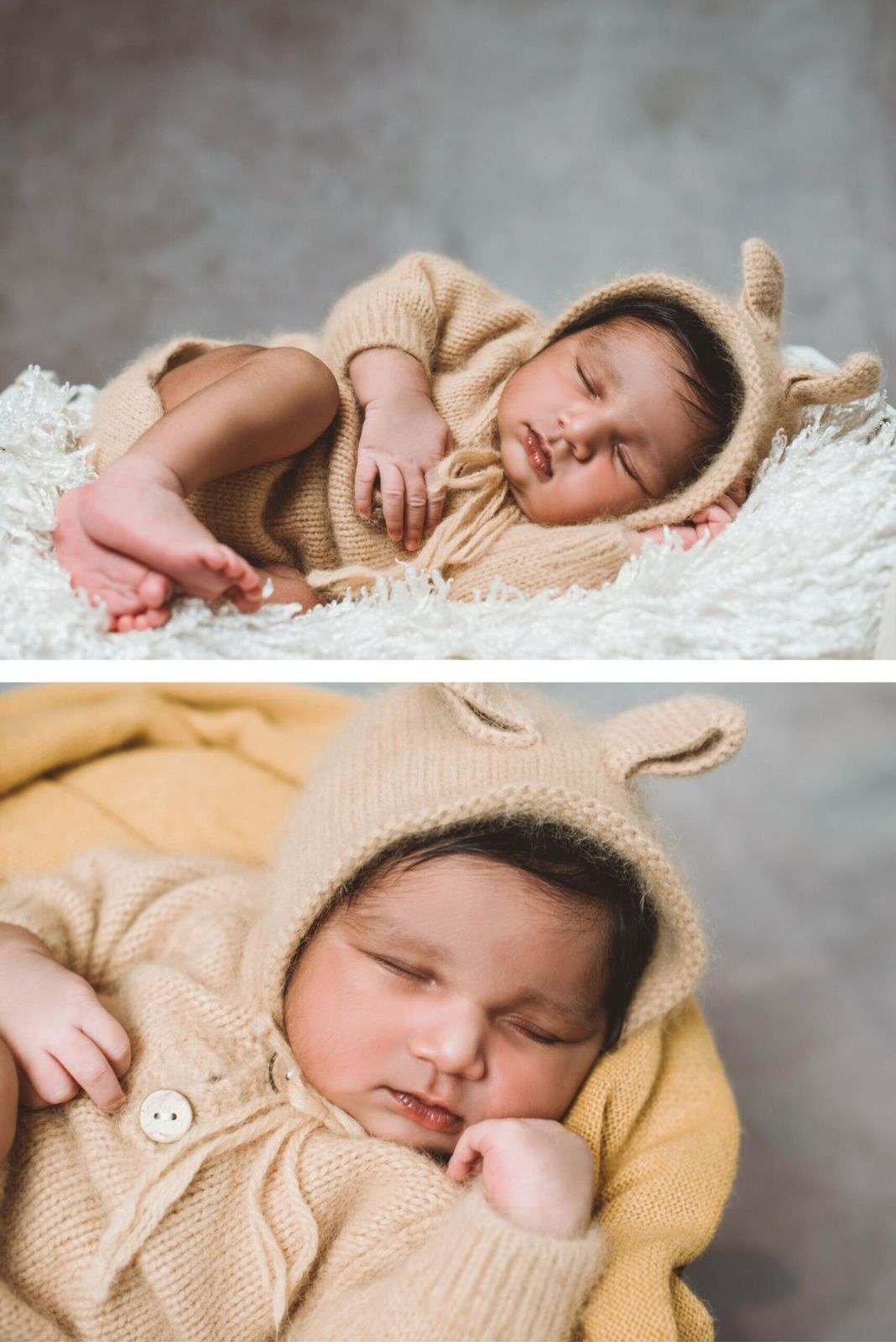 Detailed newborn hand
