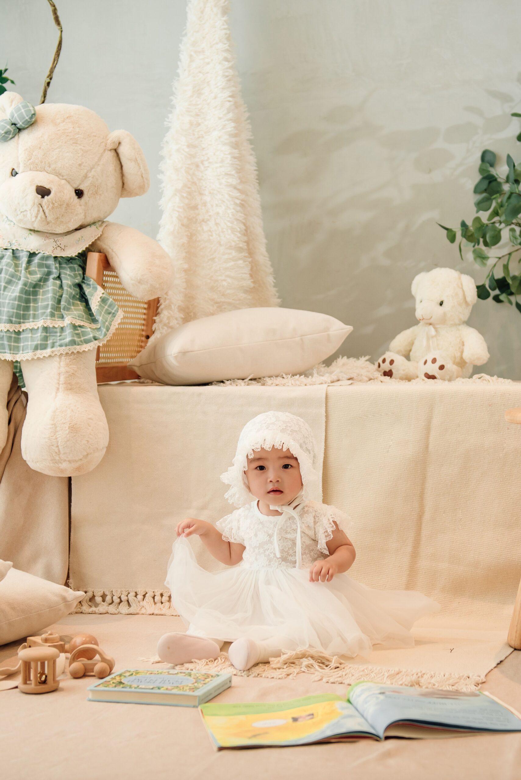 Elegant baby portrait
