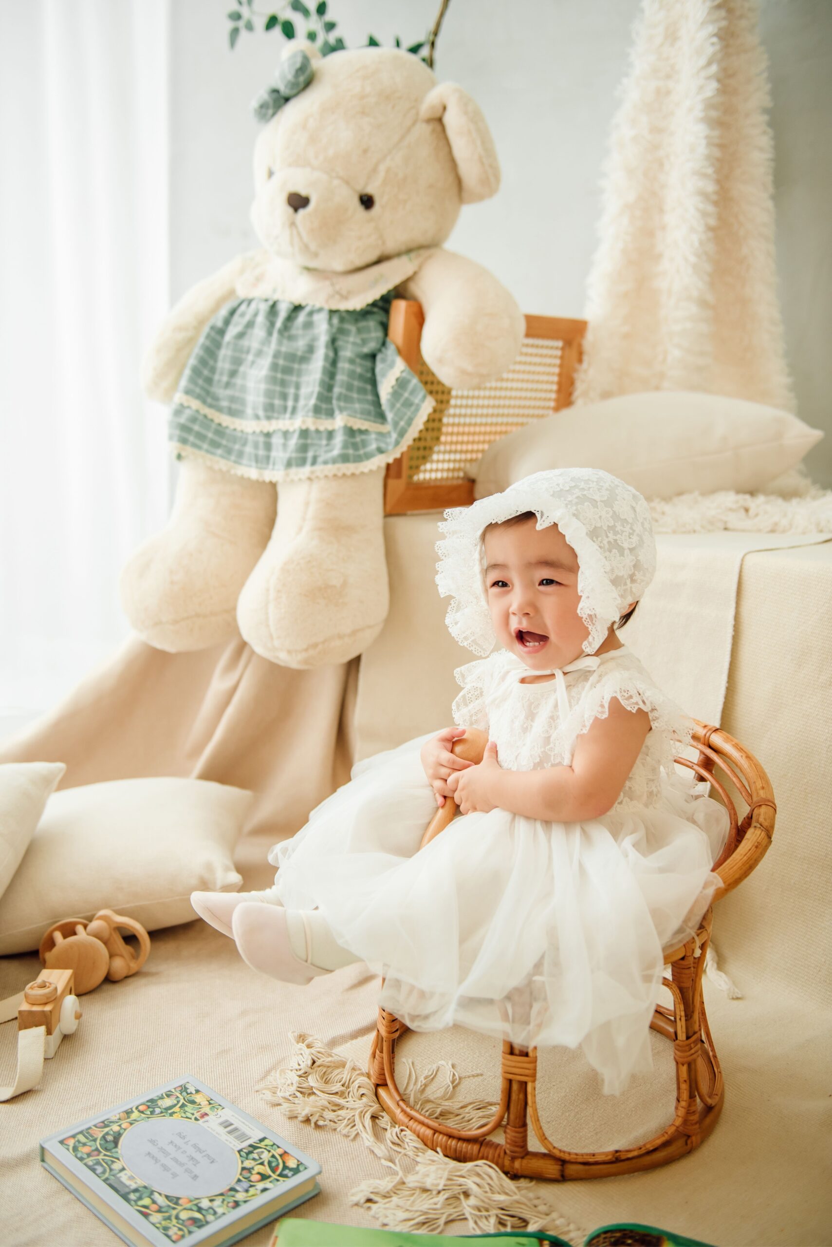 Baby milestone photography