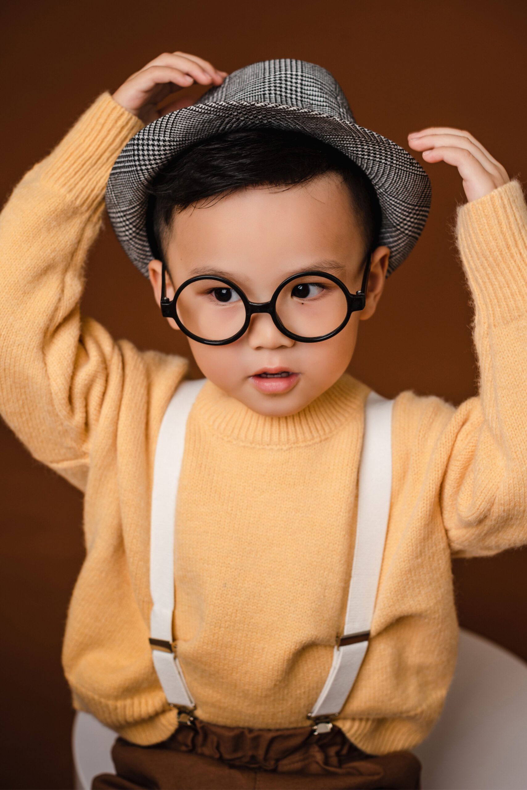 Creative child portrait