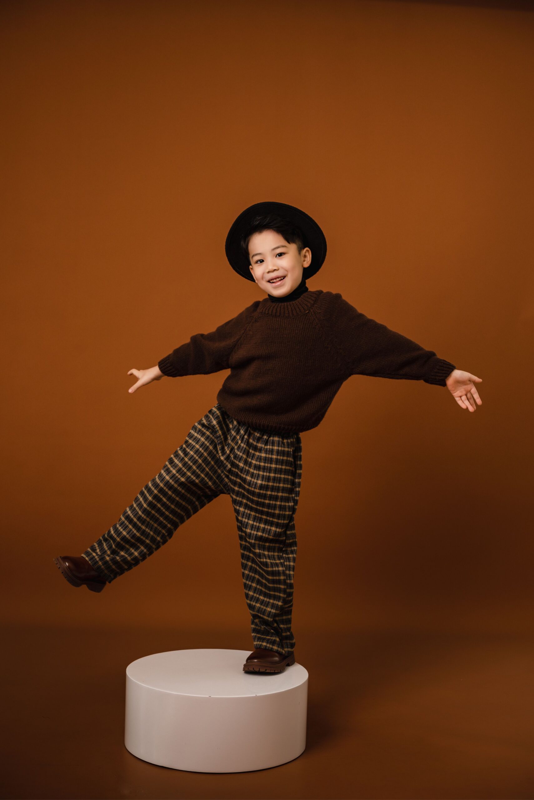 Playful portrait session