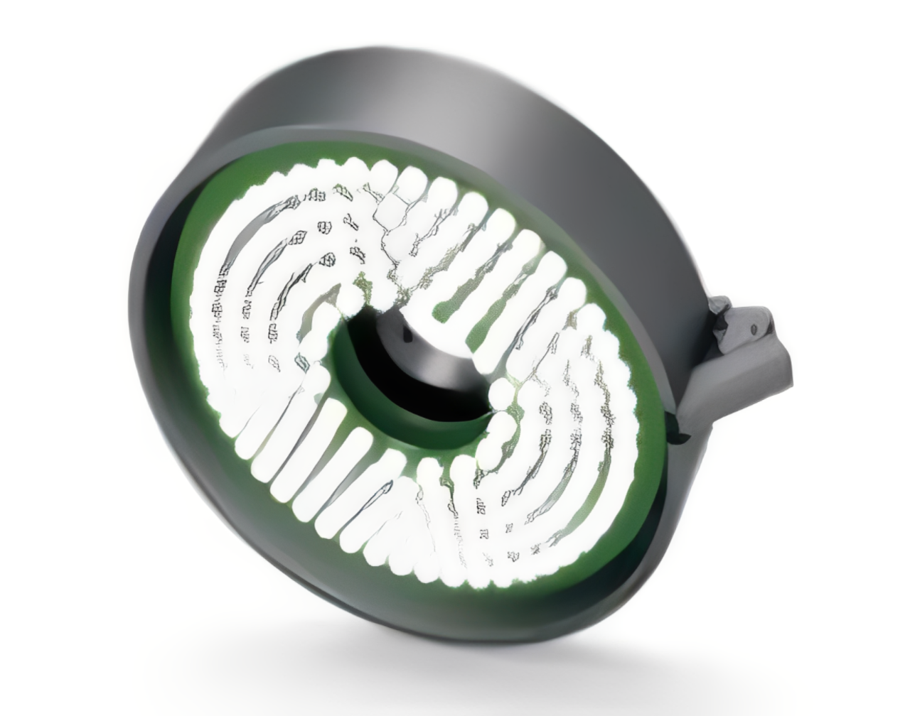 Programmable 5-ring 8-division LED illumination
