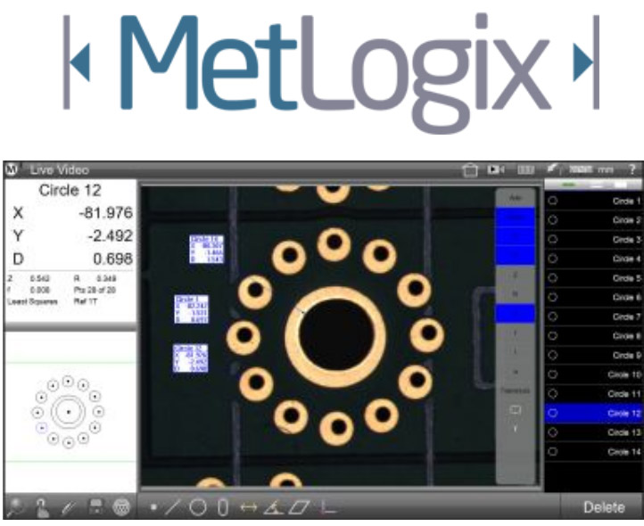 Integrated with powerful MetLogix control system software